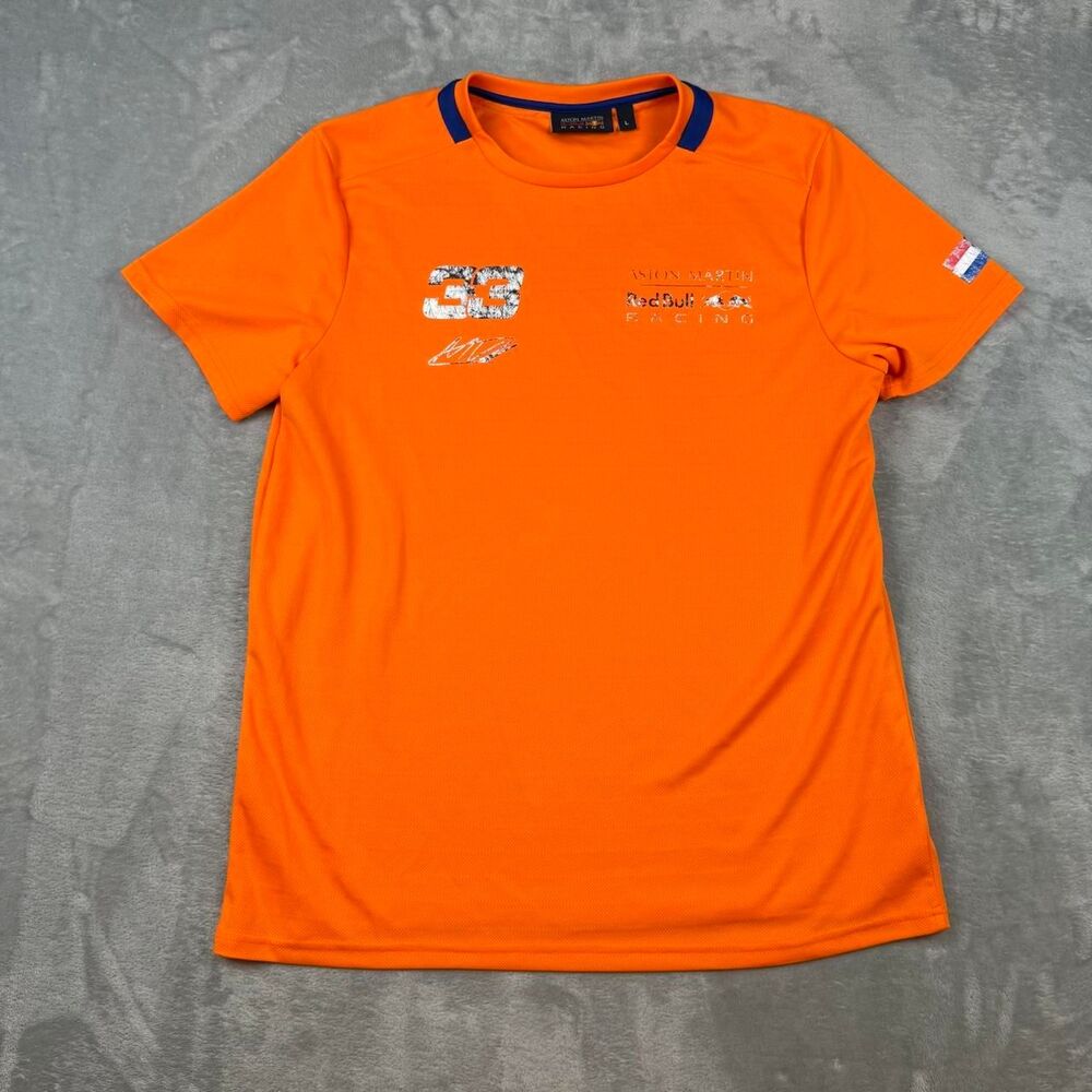 Aston-martin Men's Orange T-shirt